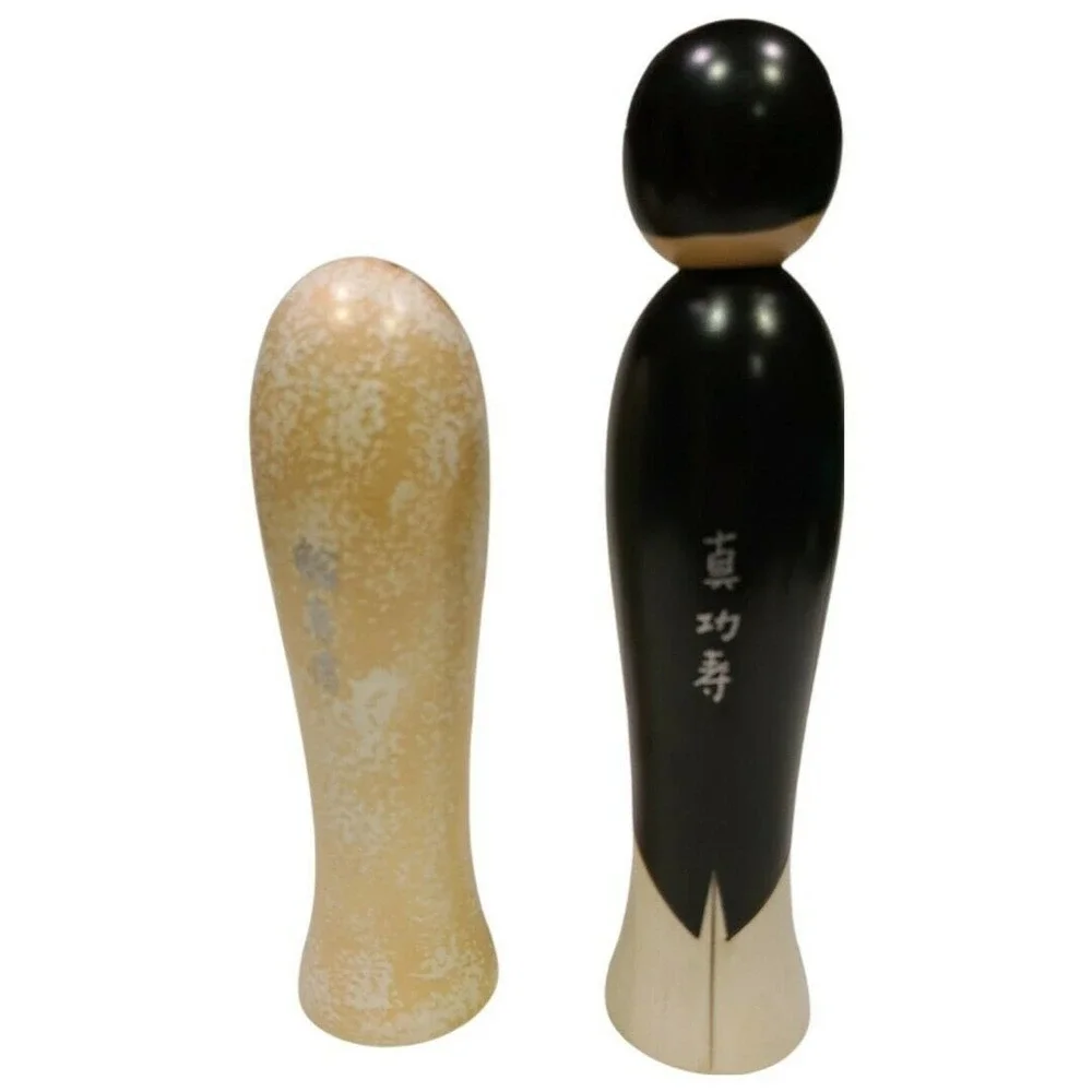 "Usaburo Kokeshi" Wedding Set [San-Ai Handmade] From Japan Bride and Groom EUC - Picture 3 of 8
